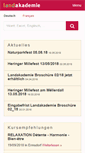 Mobile Screenshot of landakademie.lu